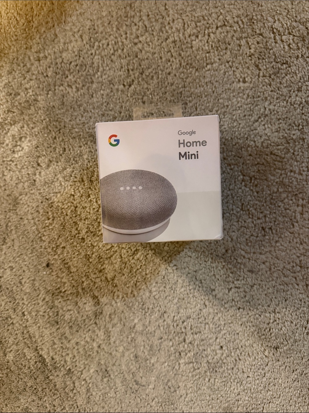Google Home Mini - Chalk Gray Fabric